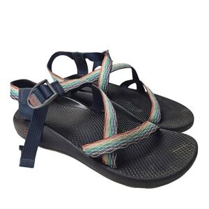 Chaco Sandals Womens 11 z1 Classic Prism Mint Rainbow Strappy Hiking Outdoor